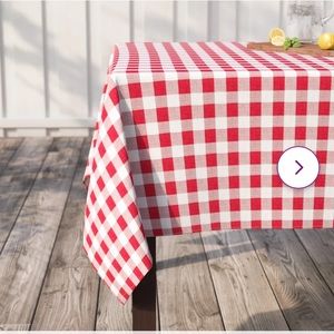 Wayfair Andreas Gingham 100% Cotton Tablecloth
